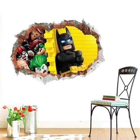 Lego Batman Smashed Wall Sticker Vinyl Wall Art Wall Sticker Wall