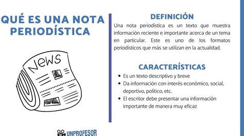 Qu Es Una Nota Period Stica Con Ejemplos