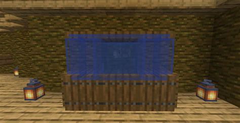 I Made A Fish Tank For Your Future Axolotls Rminecraft