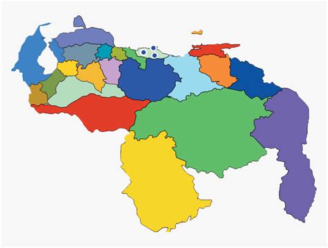 Mapa De Venezuela Vector