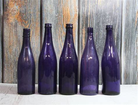 Vintage Purple Bottle Lot Amethyst Antique Bottles Purple Bottle Antique Bottles Bottle