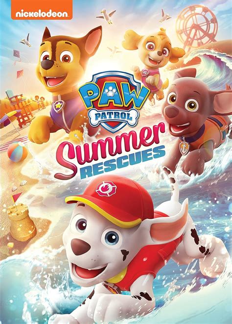 Paw Patrol Summer Rescues Dvd Paw Patrol Summer