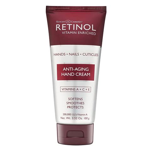 This Retinol Anti Aging Hand Cream Smooths Crepiness And Wrinkles