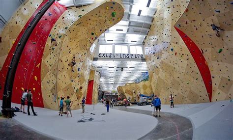 Indoor Rock Climbing Brooklyn Boulders Somerville Groupon