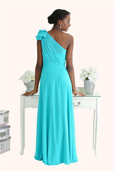 Tiffany - One Shoulder Chiffon Bridesmaid Dress