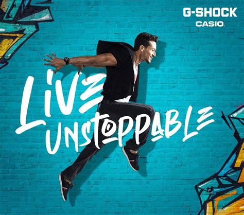G Shock Launches New Campaign Live Unstoppable With Tiger Shroff