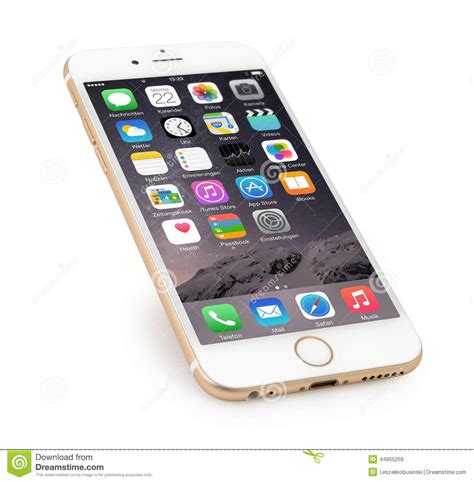 Iphone 6 Editorial Stock Image Image Of Manufacturer 44955259