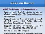 Photos of Memory Card Recovery Software For Mobile