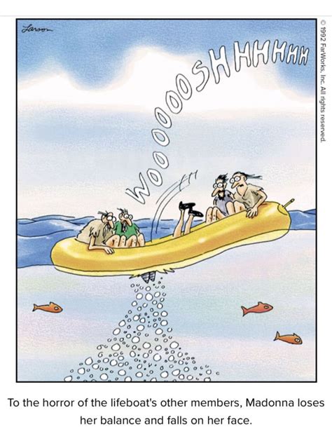 Far Side Cartoons Comedy Cartoon Gary Larson Lifeboats The Far Side Picture Postcards