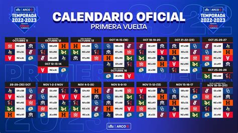 Revelan Calendario De La Temporada 2022 2023 Para La Lmp Telediario México