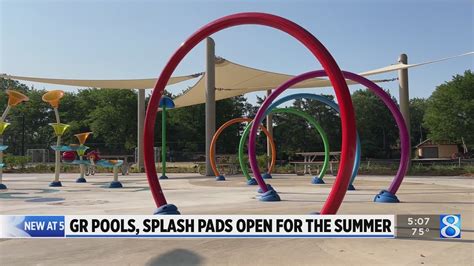 Time To Swim Grand Rapids Pools Splash Pads Open Friday Youtube