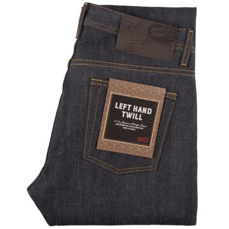 Naked And Famous Left Hand Twill Selvedge Jeans Ind