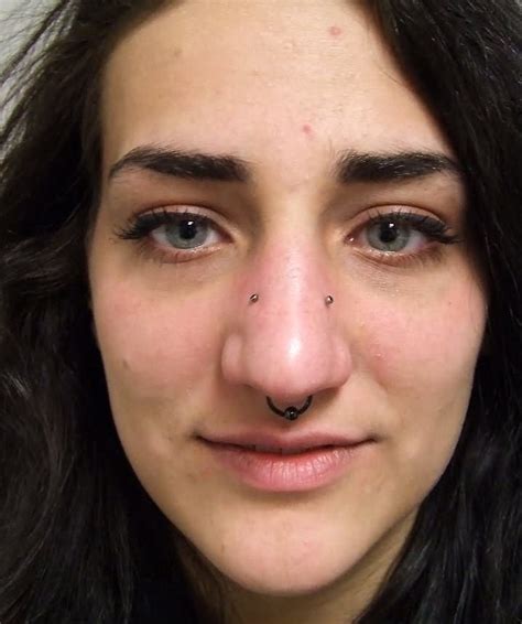 High Nostril Piercing For Young Girls