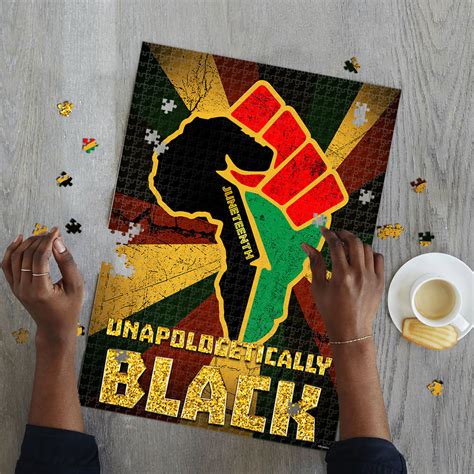 If you find something isn't right with this jigsaw puzzle player, you still have the option to switch to the original Juneteenth Unapologetically Black Jigsaw Puzzle PSL35PZ ...