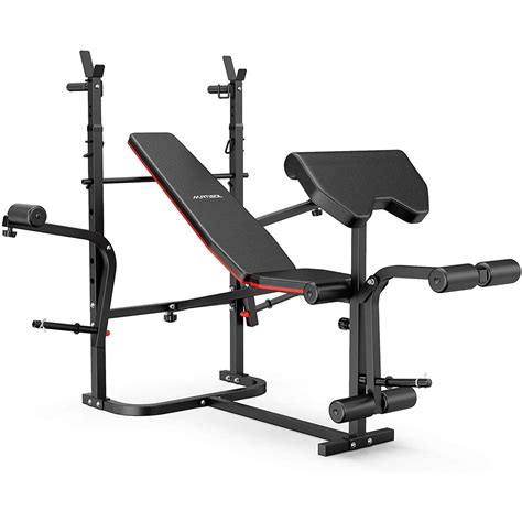 Murtisol Olympic Weight Bench 5 Level Adjustable Weight Lifting Full