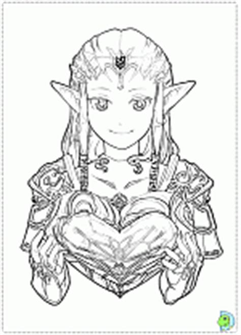 The Legend of Zelda coloring pages- DinoKids.org