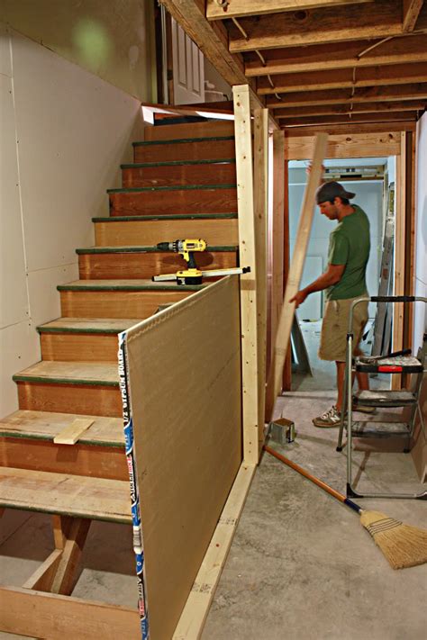 Moving basement stairs anyone have any idea what could be involved in moving our current stair well into our basement from it's present location to along the wall of the basement? Before & After of the Year - Bower Power