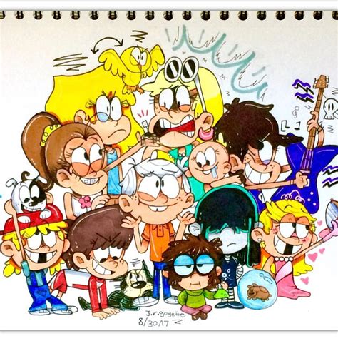 The Loud House Theloudhousecartoon On Instagram “were Turning Up Fanartfriday With This G