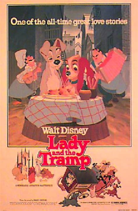 Lady And The Tramp R1980 Us One Sheet Poster Posteritati Movie