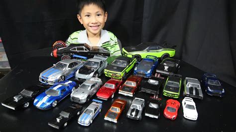 The fast and the furious fast & furious 6 highway havoc playset dodge charger daytona 1969. Fast And Furious Cars Collection - Jada Toys - YouTube