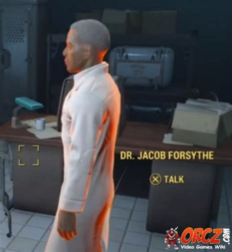 Check spelling or type a new query. Fallout 4: Dr Jacob Forsythe - Orcz.com, The Video Games Wiki