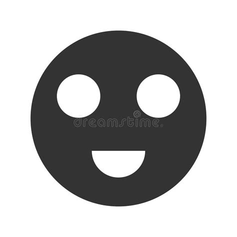 Smiley Face Icon Vector Format Stock Vector Illustration Of Teeth