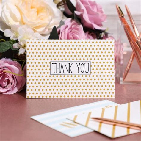 Pack Thank You Cards Bulk Thank You Notes With Envelopes All