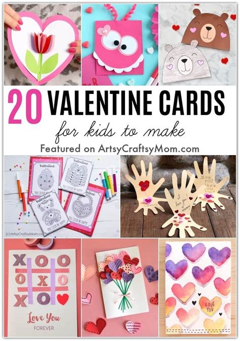 20 Super Cute Diy Valentine Cards For Kids