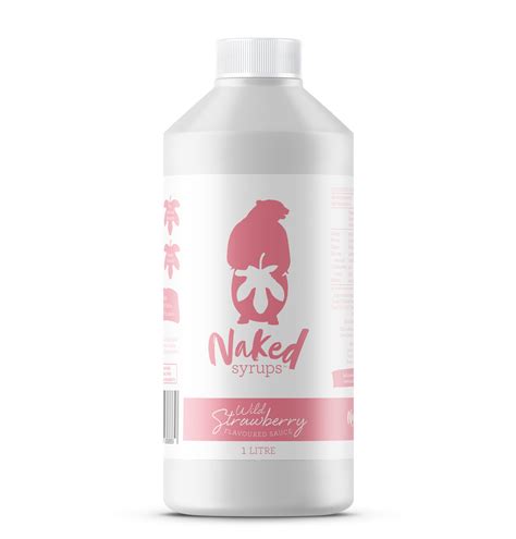 Naked Syrups White Chocolate Flavoured Dessert Sauce Ltr Naked Syrups