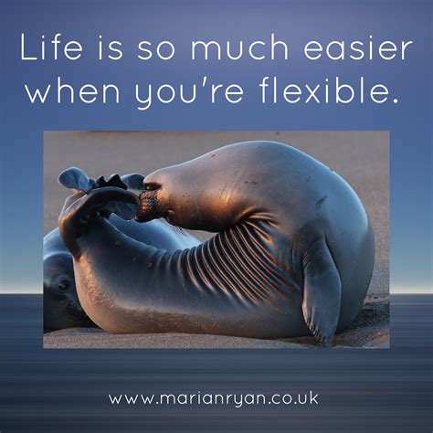 When You Embrace Flexibility You Can Create Positive Change With