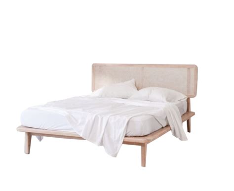 For ordering assistance and more, please contact us. Rattan Headboard Platform Bed - Juniper Home