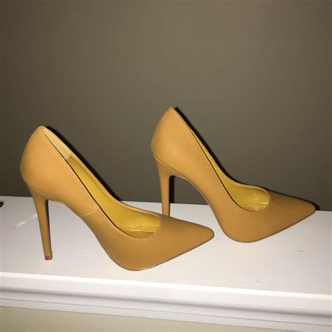 Don't know about you, but we're feeling a real connection here. Shoes | Brand New Never Worn 4 Heel Camel Colored Pumps ...