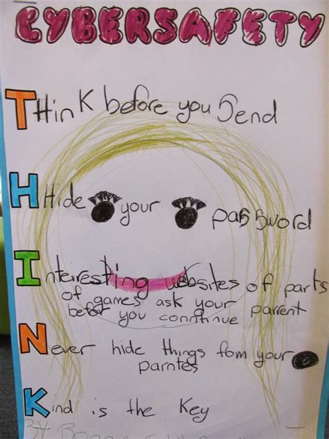 A west midlands police poster attempting to inform children about how to respond to online predators online predators are individuals who commit child sexual abuse that begins or takes place on the internet. TEAM TIPURANGA: Think Cyber Safety Posters