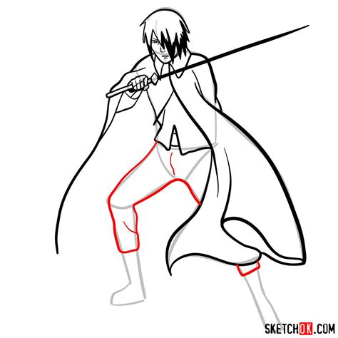 How To Draw Sasuke Uchiha From Naruto Anime Sketchok Easy Drawing Guides
