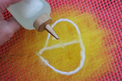 Wool is a natural material. How to Make a Wet Felted Pansy - FeltMagnet - Crafts