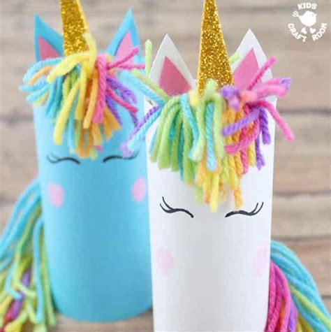 52 Awesome DIY Unicorn Crafts For Kids - Kids Love WHAT