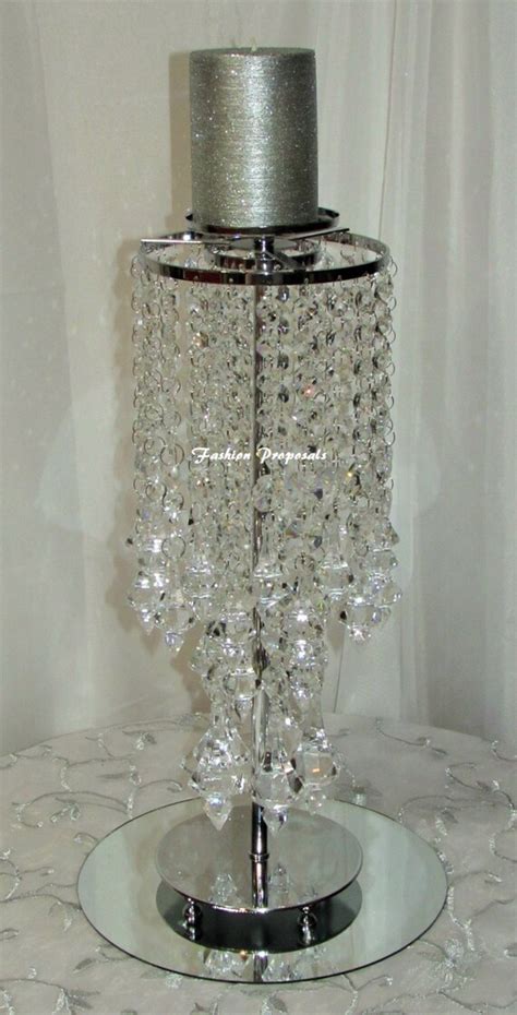 20 Wedding Crystal Candelabra Candle Holder By Fashionproposals