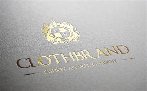 Cloth Brand Crest Logo Template 67542 Templatemonster Logo