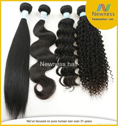 100 unprocessed virgin brazilian hair extension wholesale human hair extension newness china