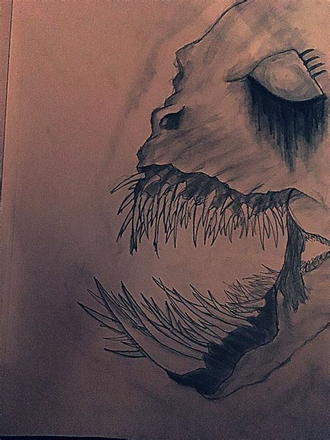 Scary Monster Drawing Drawing Amino