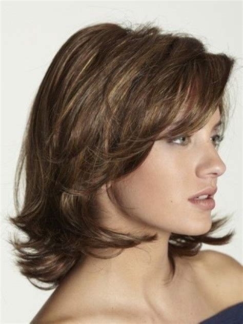 cute layered haircuts for medium length hair