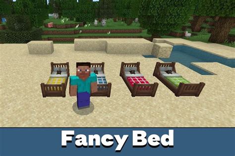 Download Fancy Bed Texture Pack For Minecraft Pe Fancy Bed Texture