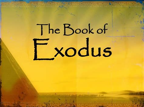 Ppt The Book Of Exodus Powerpoint Presentation Free Download Id