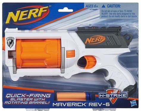 Nerf N Strike Maverick Rev 6 Hasbro A7998 Loja De Brinquedos