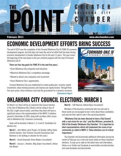 Economic Development Efforts Bring Success Oklahoma City Council