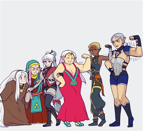 Impa The Legend Of Zelda And 8 More Drawn By Mimsmimimon Danbooru