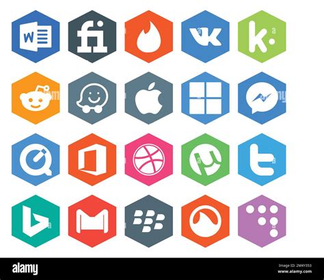 20 Social Media Icon Pack Including Gmail Tweet Microsoft Twitter