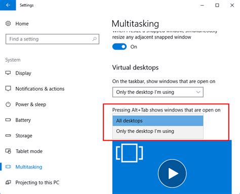 Windows 10 Switch Between Virtual Desktops Shortcut
