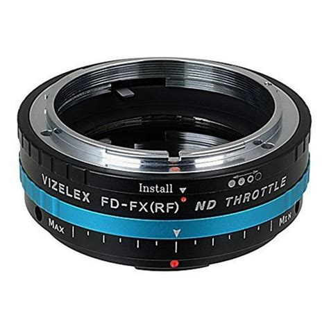 fotodiox fd fxrf p ndthrtl pro lens mount adapter canon fd and fl 35 mm slr lens to fujifilm x