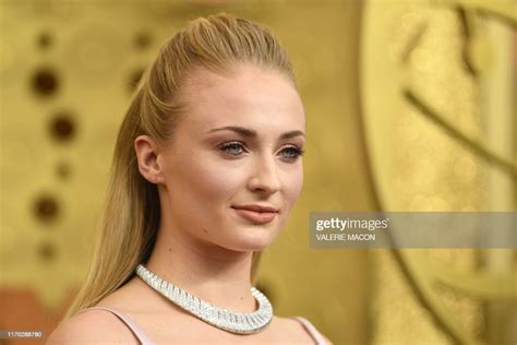 British Actress Sophie Turner Arrives For The 71st Emmy Awards At The